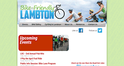 Desktop Screenshot of bikefriendlylambton.com